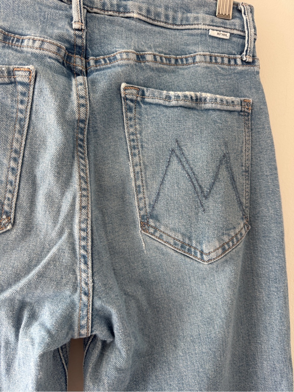 MOTHER Doozy Jeans in Horseback to Quarterback 28 - Picture 9 of 9